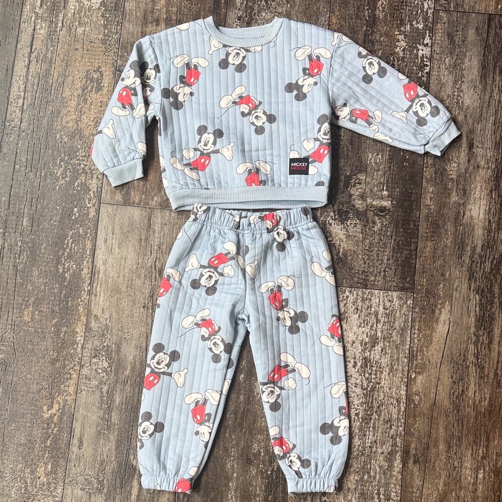 Disney Mickey Mouse Light Blue Set